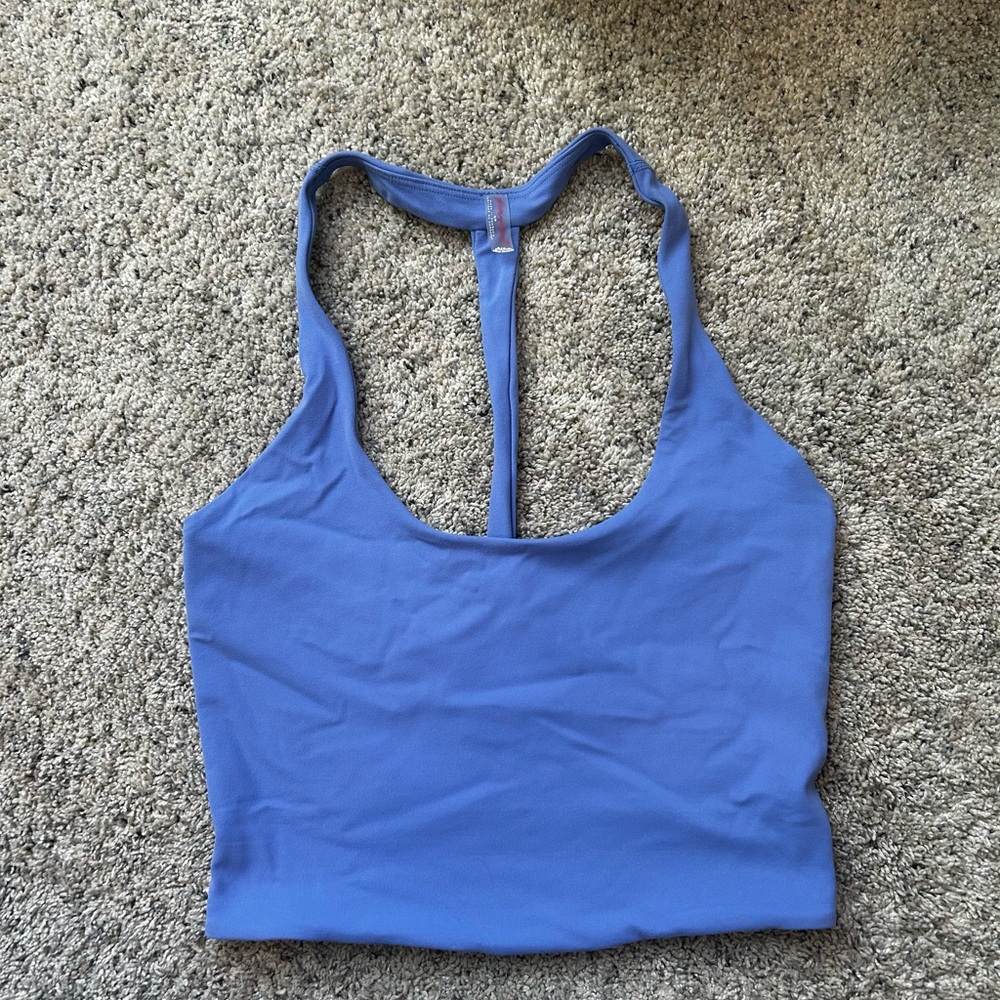 Free People Blue Tank